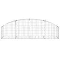 Schanskorf gewelfd 200x50x40/60 cm gegalvaniseerd ijzer 8720845651350 3