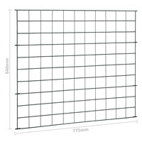 Schuttingset 77,5x64 cm groen 8719883785776 7