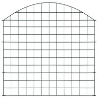 Schuttingset gebogen 77,5x78,5 cm groen 8719883785783 2