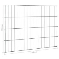 Schuttingset 115x79 cm groen 8719883785806 7
