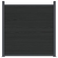 Schuttingpaneel 353x186 cm HKC grijs 8721102675287 9