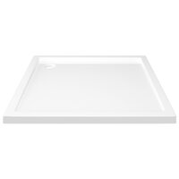 Douchebak vierkant 80x80 cm ABS wit 8720286206096 3