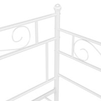 Slaapbankframe metaal wit 90x200 cm 8720286195642 7