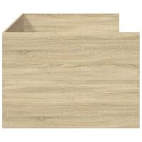 Slaapbank met lades 75x190 cm bewerkt hout sonoma eikenkleurig 8721102624872 5