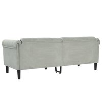 Driezitsbank fluweel lichtgrijs 8721012399716 6