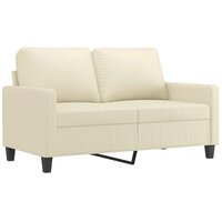 2-delige Loungeset met kussens kunstleer cr&egrave;me 8721012063761 3