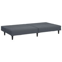 2-delige Loungeset fluweel donkergrijs 8721012453777 5