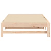 Slaapbank uitschuifbaar massief grenenhout 2x(90x200) cm 8720845639297 9