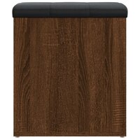 Opbergbankje 42x42x45 cm bewerkt hout bruineikenkleurig 8721012162426 6