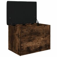 Opbergbankje 62x42x45 cm bewerkt hout gerookt eikenkleurig 8721012162471 4