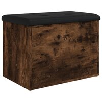Opbergbankje 62x42x45 cm bewerkt hout gerookt eikenkleurig 8721012162471 7