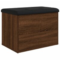 Opbergbankje 62x42x45 cm bewerkt hout bruineikenkleurig 8721012162495 2