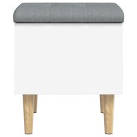 Opbergbankje 42x42x46 cm bewerkt hout wit 8721012162648 5