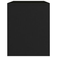 Nachtkastje 40x30x40 cm bewerkt hout zwart 8719883671727 5