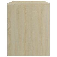 Nachtkastje 40x30x40 cm bewerkt hout sonoma eikenkleurig 8719883671765 5