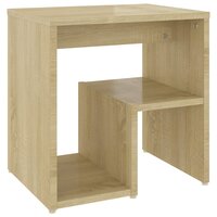 Nachtkastje 40x30x40 cm bewerkt hout sonoma eikenkleurig 8720286558409 2