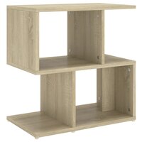 Nachtkastje 50x30x51,5 cm bewerkt hout sonoma eikenkleurig 8720286558768 2