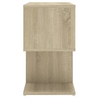 Nachtkastje 50x30x51,5 cm bewerkt hout sonoma eikenkleurig 8720286558768 6