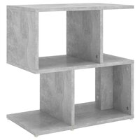 Nachtkastje 50x30x51,5 cm bewerkt hout betongrijs 8720286558782 2