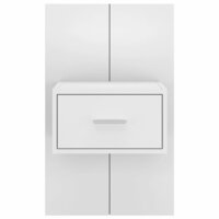 Nachtkastje wandgemonteerd wit 8720286964088 5