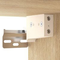 Nachtkastje wandgemonteerd 35x35x20 cm sonoma eikenkleurig 8720287083269 8