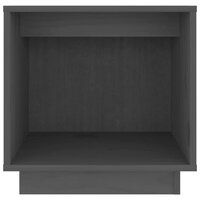 Nachtkastje 40x30x40 cm massief grenenhout grijs 8720286841655 4
