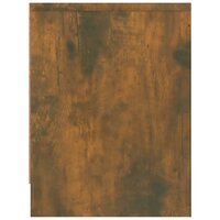 Nachtkastje 40x30x40 cm bewerkt hout gerookt eikenkleurig 8720286954188 5