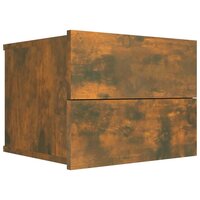 Nachtkastje 40x30x30 cm bewerkt hout gerookt eikenkleurig 8720286976166 4