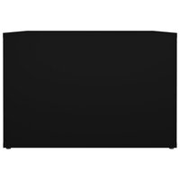 Nachtkastje 57x55x36 cm bewerkt hout zwart 8720845667184 6