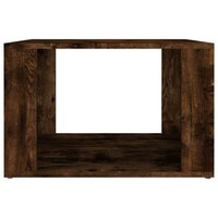 Nachtkastje 57x55x36 cm bewerkt hout gerookt eikenkleurig 8720845667221 5