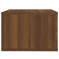 Nachtkastje wandgemonteerd 50x36x25 cm bruin eikenkleur 8720287222583 8
