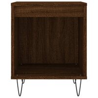 Nachtkastje 40x35x50 cm bewerkt hout bruin eikenkleur 8721012111134 4