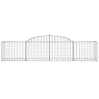 Schanskorf gewelfd 300x50x60/80 cm gegalvaniseerd ijzer 8720845651763 3