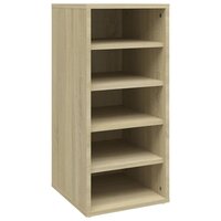 Schoenenkast 31,5x35x70 cm bewerkt hout sonoma eikenkleurig 8720286646670 2