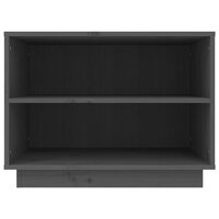 Schoenenkast 60x34x45 cm massief grenenhout grijs 8720286841396 5