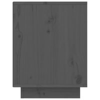 Schoenenkast 60x34x45 cm massief grenenhout grijs 8720286841396 6