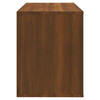Schoenenkast 80x35x45 cm bewerkt hout bruin eikenkleur 8720287222033 6
