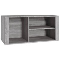 Schoenenkast 100x35x45 cm bewerkt hout grijs sonoma 8720287223306 2