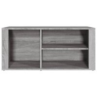 Schoenenkast 100x35x45 cm bewerkt hout grijs sonoma 8720287223306 5