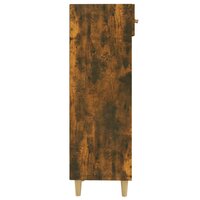 Schoenenkast 30x35x105 cm bewerkt hout gerookt eikenkleurig 8720287086680 5