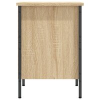 Schoenenkast 38x35x50 cm bewerkt hout sonoma eikenkleurig 8720845774462 5