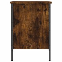 Schoenenkast 69x35x50 cm bewerkt hout gerookt eikenkleurig 8720845774523 5