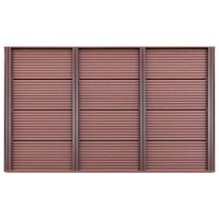 Vloerelement voor solardouche 101x63x5,5 cm HKC bruin 8719883813592 2