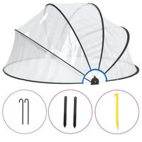 Zwembadoverkapping rond 315x158 cm PVC 8720845754457 2
