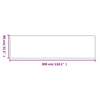 Tapijtloper 80x300 cm sisal-look zandkleurig 8720845924232 6