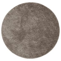 Vloerkleed ISTAN hoogpolig glanzend &Oslash; 80 cm grijs 8721012232822 2