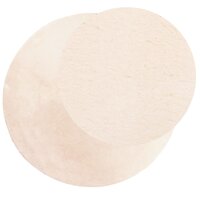 Vloerkleed HUARTE laagpolig zacht wasbaar &Oslash; 100 cm beige 8721012226296 3