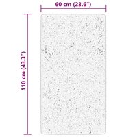 Vloerkleed HUARTE laagpolig zacht wasbaar 60x110 cm cr&egrave;me 8721012226333 10