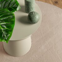 Vloerkleed HUARTE laagpolig zacht wasbaar &Oslash; 100 cm zandkleurig 8721012226678 7