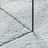 Vloerkleed HUARTE laagpolig zacht wasbaar 80x150 cm blauw 8721012227293 8